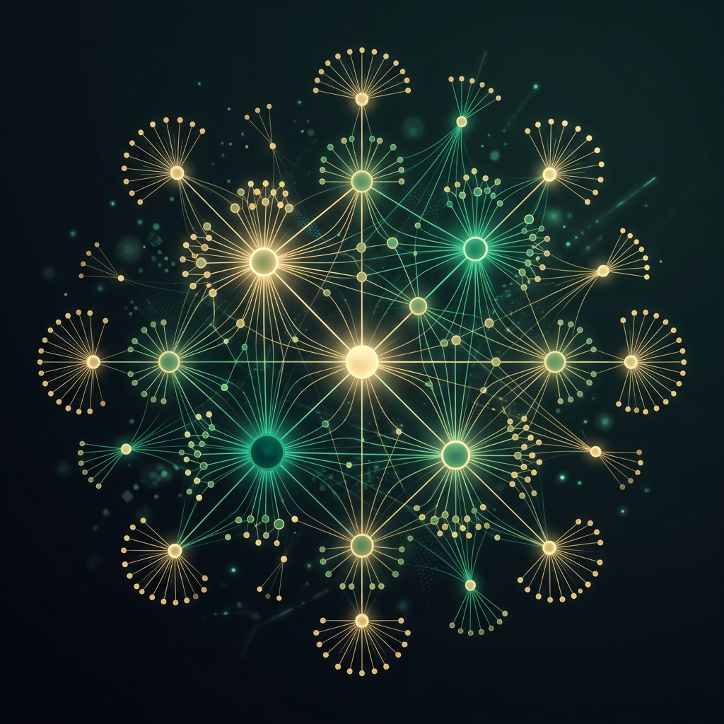 Network structure graph